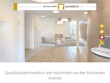 Tablet Screenshot of drdippel.de
